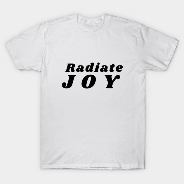 Radiate Joy T-Shirt by Rebecca Abraxas - Brilliant Possibili Tees